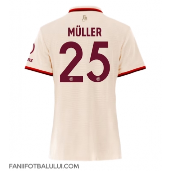 Bayern Munich Thomas Muller #25 Tricou Fotbal Replică 2024-25 Femei Treilea